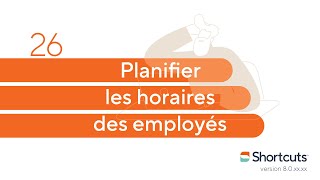 Astuce du coach #26 - Planifier les horaires