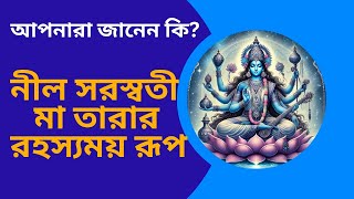 নীল সরস্বতী মা তারার রহস্যময়ী রূপ | এই রহস্য আপনি জানেন কি?