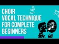 Choir vocal technique for complete beginners (and how to teach it) | How a diaphragm works