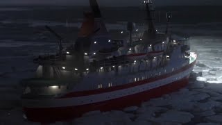 MV Explorer - Sinking Animation