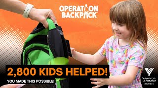 Operation Backpack 2025 🎒 | See How YOU Changed Lives!
