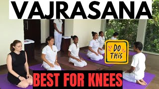 🔥 VAJRASANA | THUNDERBOLT Yoga Pose | Benefits of Vajrasana |