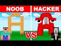 NOOB vs HACKER: I Cheated In a Alphabet Lore Build Challenge! (Letter A)