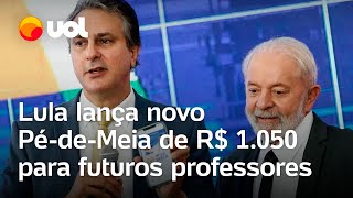 Lula lança programa para alunos de licenciatura: 'Motivar que professor seja profissão promissora'