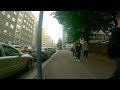 【4k】 sunset bike ride at city centre tampere finland