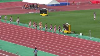 インターハイ男子1500m決勝,山形,平成29年(2017)7月30日