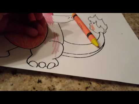 Using a crayon to erase crayon Using a crayon to erase crayon