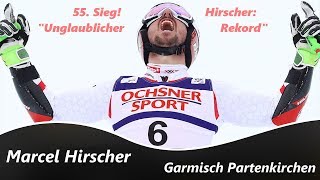 55. Weltcupsieg für "schlagbaren" Marcel Hirscher in Garmisch RTL I HD I 2018