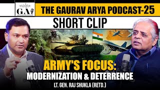 What should be the Army's areas of modernization and deterrence? | The Gaurav Arya Podcast