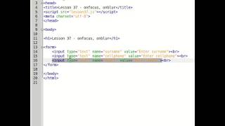 lesson 37 onblur, onfocus | Javascript Course