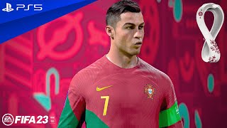 FIFA 23 - Portugal v Ghana - World Cup 2022 Group Stage Match | PS5™ [4K60]