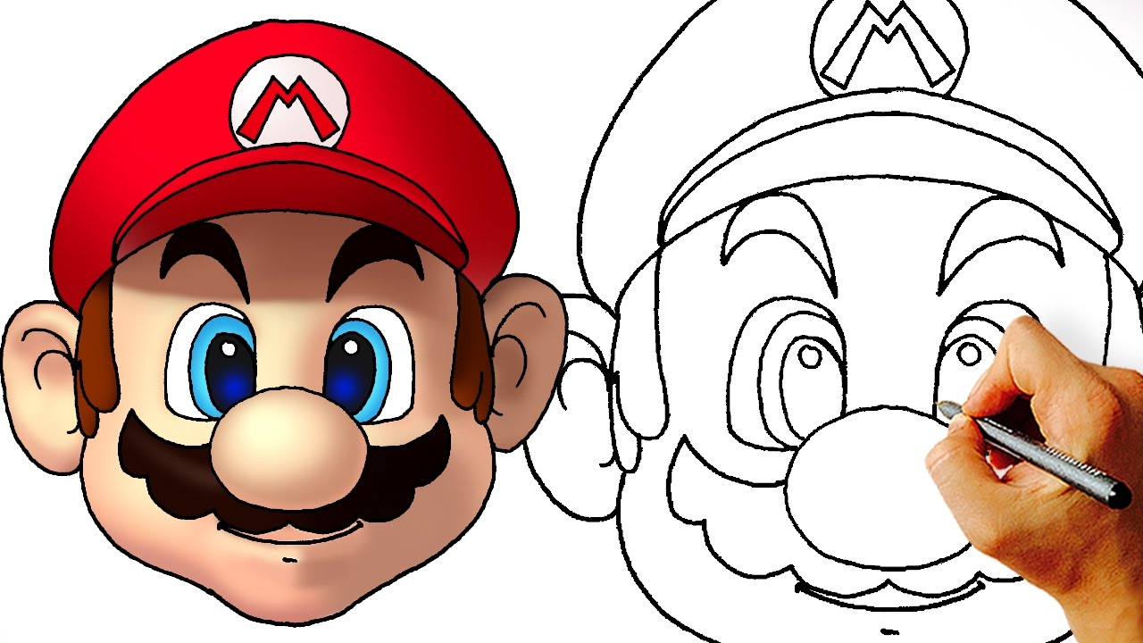 36+ Tekening Mario