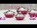 10 Pcs Stainless Steel Colored Handi Set N0LANG15SEC (Code:8485)