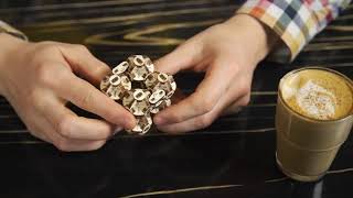 Ugears Flexi-Cubus | Wood Block Puzzle Games | Handmade Gifts | STEM Learning Puzzle DIY for Kids