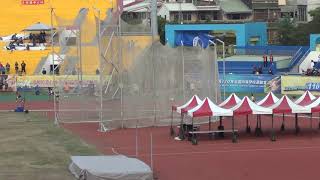 20210419171115 110年全國中等學校運動會田徑賽高中女4x100公尺預賽第3組 雲林縣麥寮高中、彰化縣員林農工進決賽。