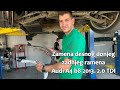 Zamena donjeg ramena i manžetne homokinetičkog zgloba Audi A4 2.0 TDI B8 2013. - Samouslužni servis