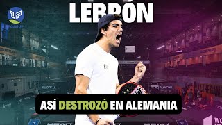 Este Juan LEBRÓN es NÚMERO 1 | ANÁLISIS TÁCTICO World Padel Tour