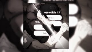 Phantom - EsDeeKid & Rico Ace (TIKTOK VERSION & TOJI FUSHIGURO EDIT)
