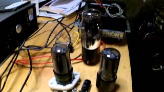 Class A Headphone tube amplifier p4*5687 or 6v6?*