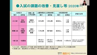 【進路ナビオンライン授業】保護者のみなさまへ（保護者向け進路講演会）