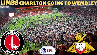 LIMBS! Charlton pitch invasion! Charlton vs Doncaster Vlog