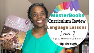 Homeschool Curriculum/ MasterBooks REVIEW / Language Lessons Level 2 Curriculum