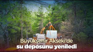 GÜN SONU | Büyükşehir Akseki’de su deposunu yeniledi | 13.10.2023