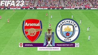 FIFA 23 | Arsenal vs Manchester City - Match Premier League - PS5 Gameplay
