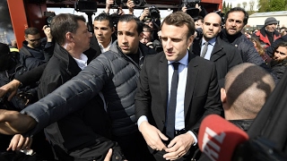 France Presidential Election: Macron, Le Pen visit closed Whirlpool factory