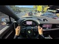 2025 porsche cayenne coupe v6 3.0 turbo pov drive