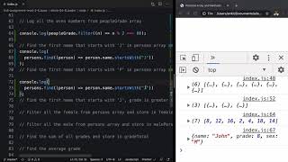 Assignment Sort Find Etc BJaadm in JavaScript Array for Beginners