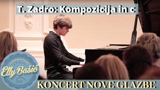 Toma Zadro: Kompozicija in c ⎮ KONCERT NOVE GLAZBE 2019.