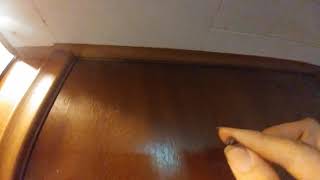 Locking a door without a lock