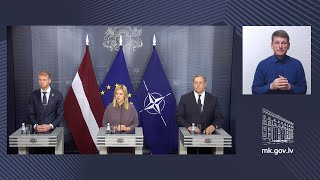 Preses konference par Ministru kabineta sēdē pieņemtajiem lēmumiem 19.09.2023.