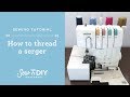 How To Thread a Serger