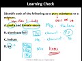 mixtures and classification of mixtures