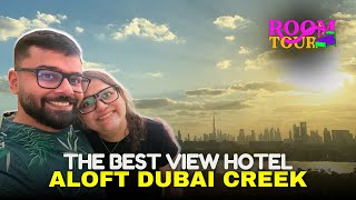 Experience LUXURY at Aloft Hotel Creek Dubai! Exclusive Room Tour With Exceptional View 🤩