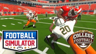 Game Day!! Football Simulator COLLEGE Edition