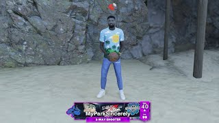 99 OVERALL 2-WAY SHOOTER 6’9 PG BUILD! BEST PG ISO BUILD ON NBA2K23! THIS BUILD CAN DO EVERYTHING!