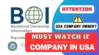 FINCEN BOI Report Urdu, Hindi || Beneficial Ownership Information Reporting || Step by Step Guide