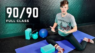 90/90 - Full Class - HIP MOBILITY | KINSTRETCH | FRC