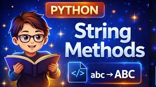 Python String Methods 😱 | upper(), lower(), replace(), split() Easy Hindi