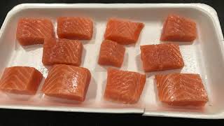 salmon fish baked Indian style | salmon fillet recipe | How to bake salmon fillet fish | salmon fry