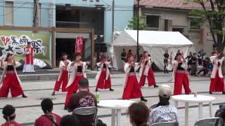 北九州わっしょい百万隊～黒崎よさこい祭り～三角公園会場