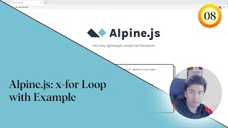 Alpine.js: x-for Loop with Example