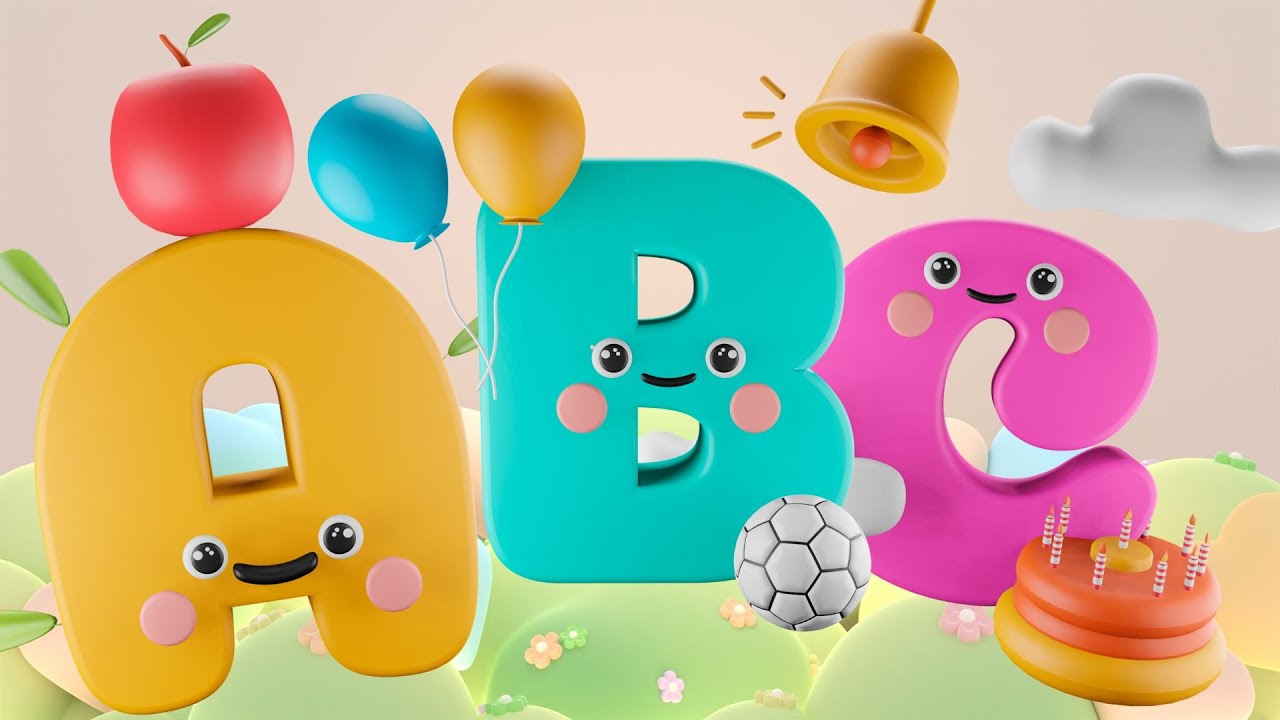 The Alphabet Song | Learn The ABCs |Sweets Alphabet Song| ABC Song ...