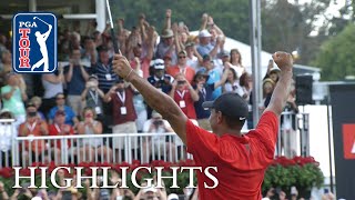 Tiger Woods’ highlights | Round 4 | TOUR Championship 2018