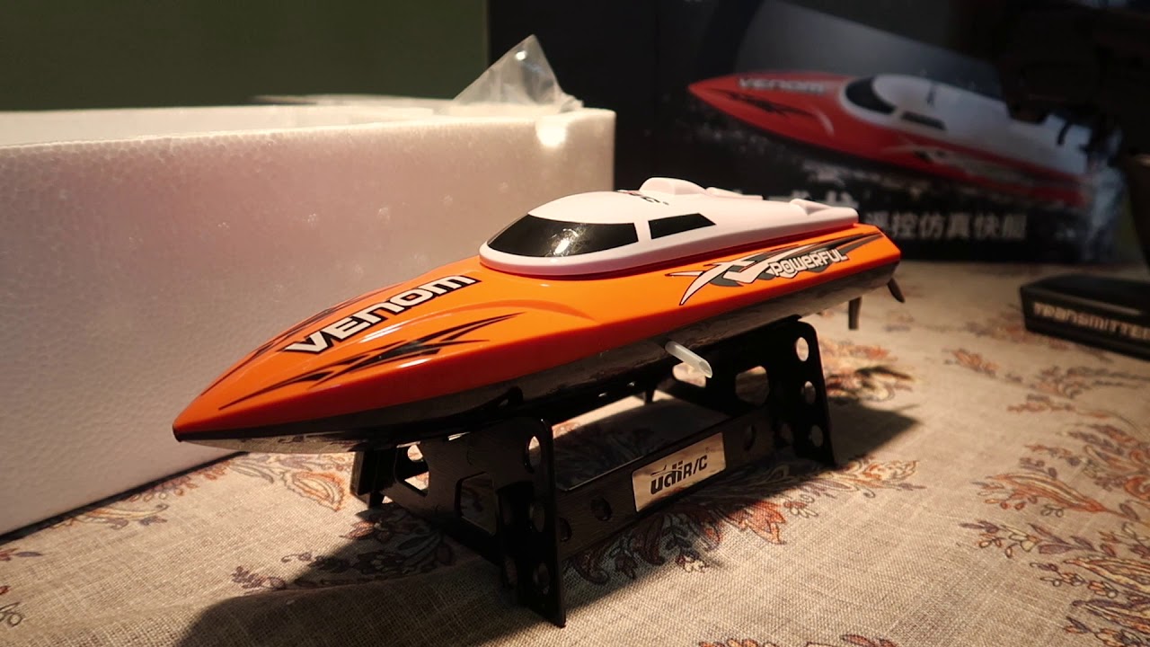 Venom RC Boat By UDIRC Full Review | Cheap And Fun Toy RC Boat UDI001 ...