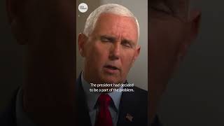 Pence on Trump 2024: ‘We will have better choices’ | USA TODAY #Shorts