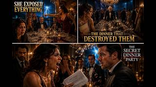 The Humiliated the quite college girl at the Billionaires dinner, what happened next shock everyone.